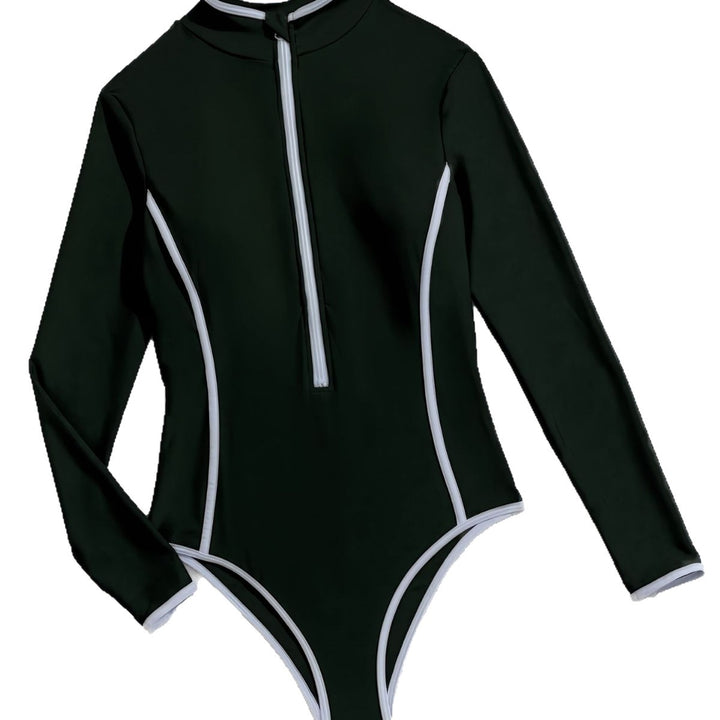 Ladies Long Sleeve Swimsuit Mune Fashion