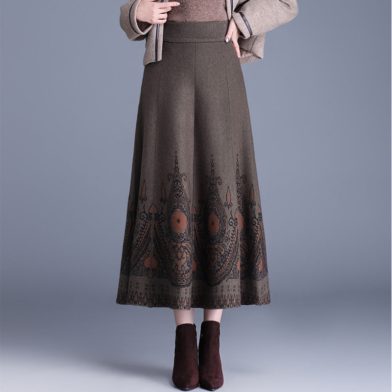 Women Maxi Skirt Mune Fashion