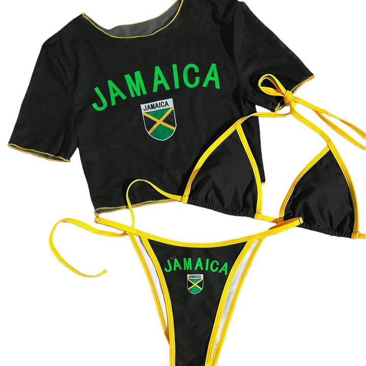Women's Sporty Bikini with Transparent Top Mune Fashion
