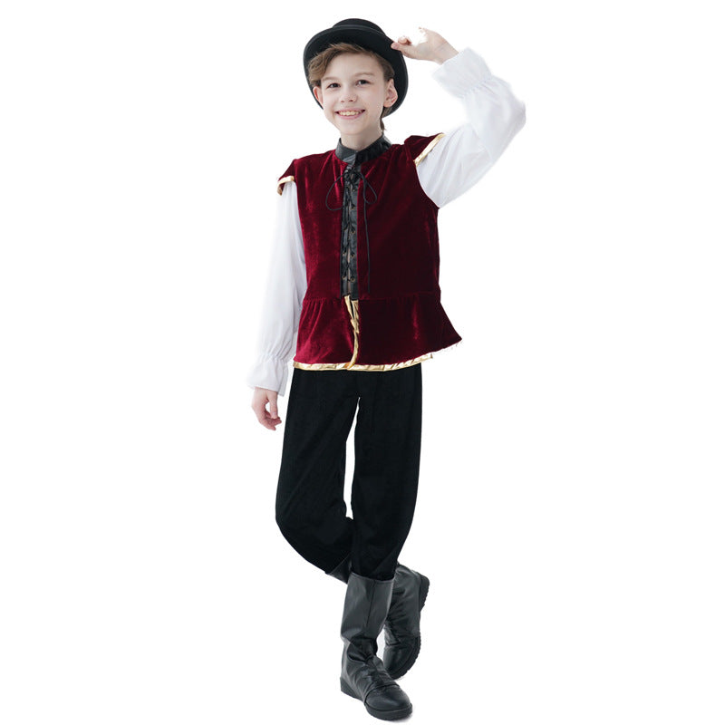 Boys Renaissance Costume Mune Fashion