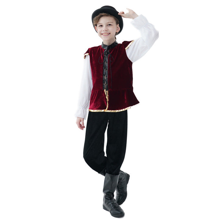 Boys Renaissance Costume Mune Fashion