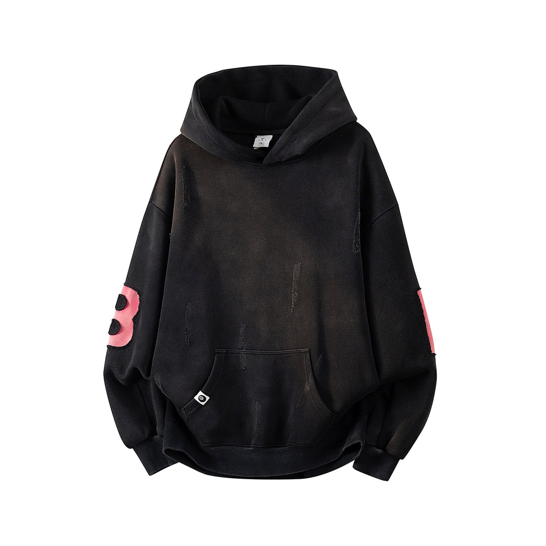 Unisex Oversize Hoodie with handwritten graphic print, kangaroo pocket & ribbed hem Mune Fashion