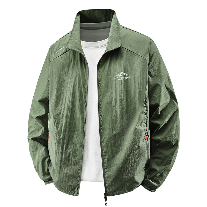 Men's Lightweight Travel Windbreaker Mune Fashion