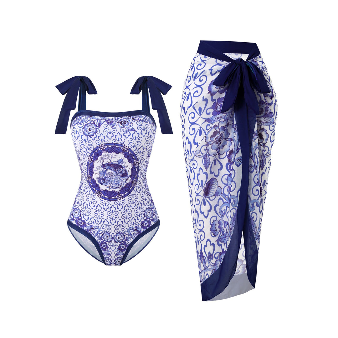 Women’s Swimsuit and Sarong Set Mune Fashion
