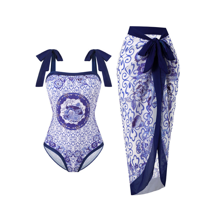 Women’s Swimsuit and Sarong Set Mune Fashion