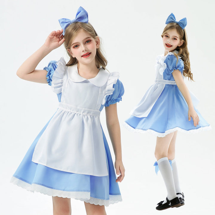 Girl's costume with ruffles and bows Mune Fashion