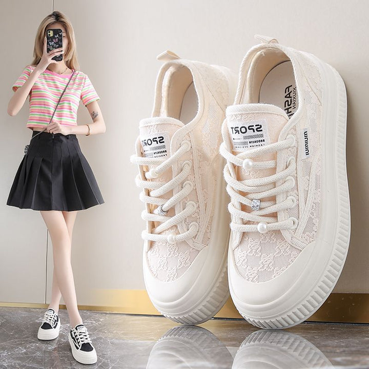 Women's casual sneakers with elegant tip and non-slip sole Mune Fashion