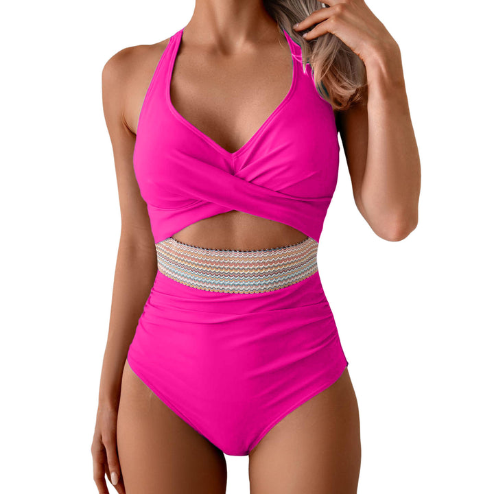 Women One-Piece Swimwear with Innovative Wrap Look Mune Fashion