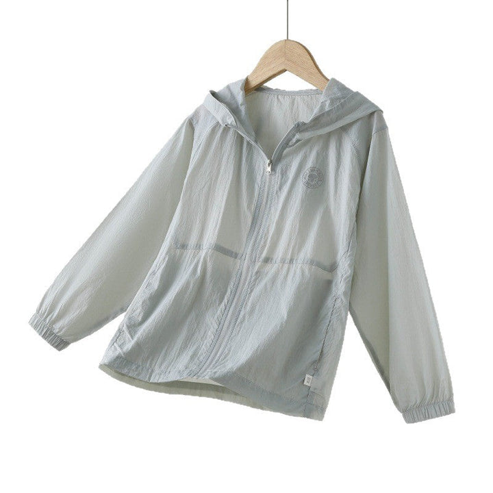 Unisex nan ultralight hooded summer jacket with full zip and elastic cuffs Mune Fashion