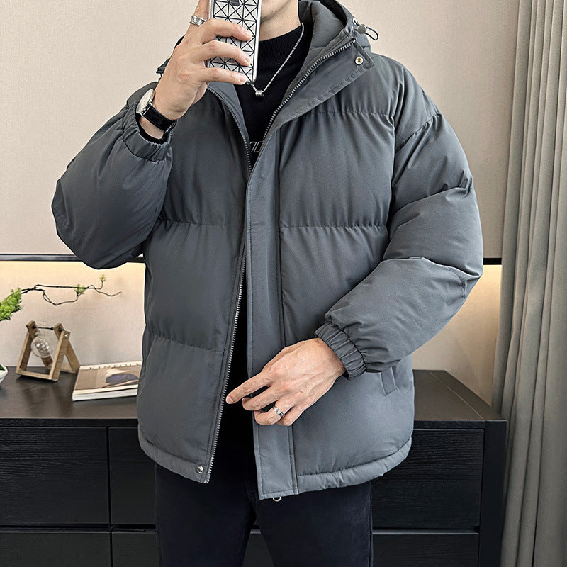 Men's lightweight quilted jacket with high collar and practical pockets Mune Fashion