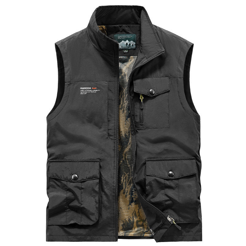 Men's Practical Fishing Vest Mune Fashion 1787797414