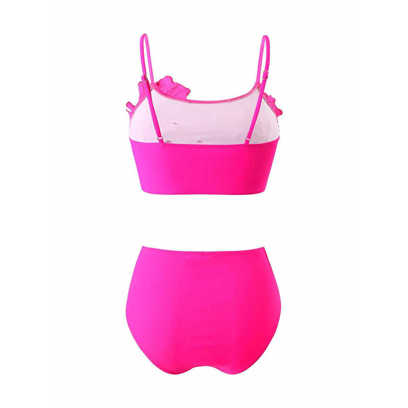 Women's bikini set with floral appliqués Mune Fashion