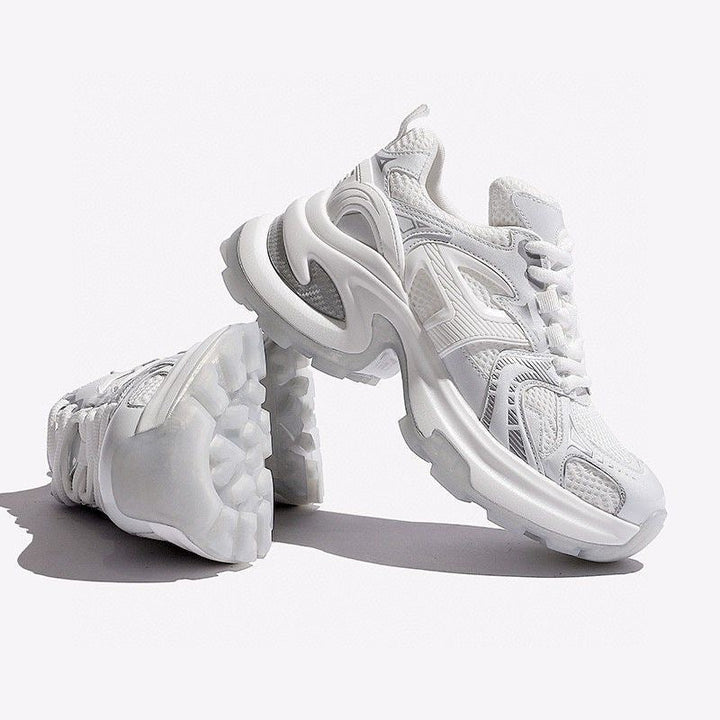 Ladies sporty sneakers with breathable upper material and cushioning sole Mune Fashion