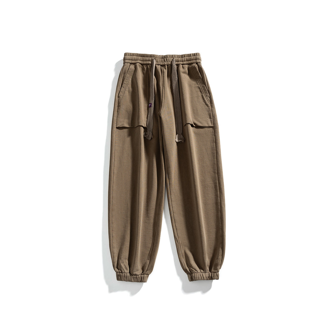Herren Cargo-Jogginghose mit elastischem Bund und aufgesetzten Pattentaschen Mune Fashion