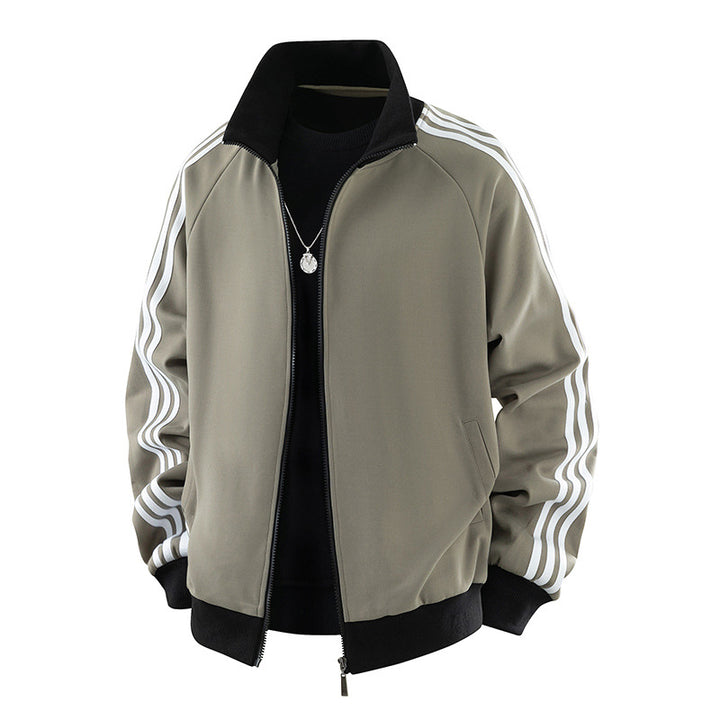 Men's sporty bomber jacket