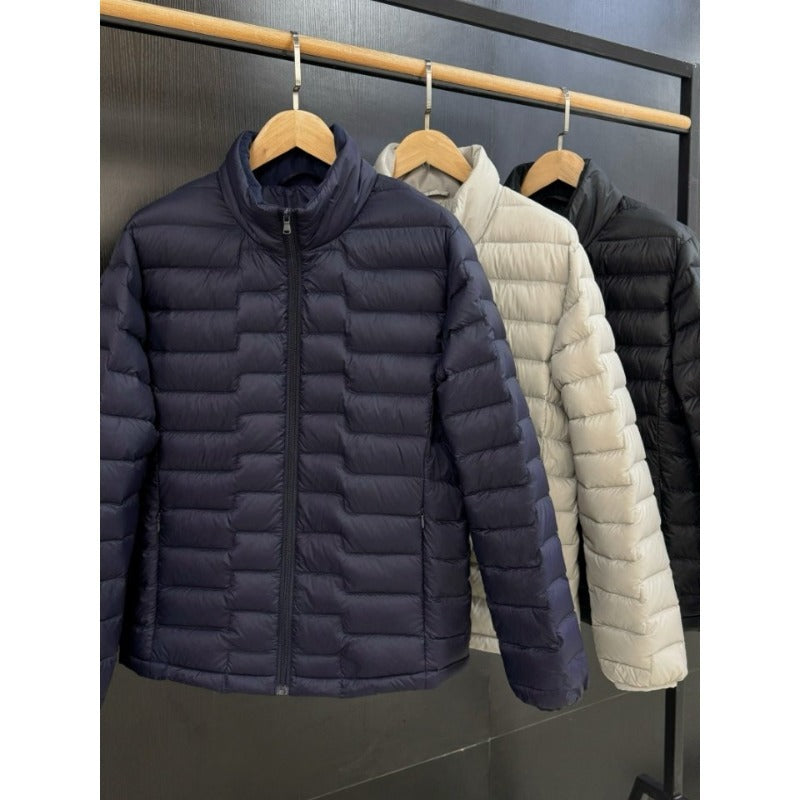 Men's Lightweight Padded Jacket with Down Look Mune Fashion