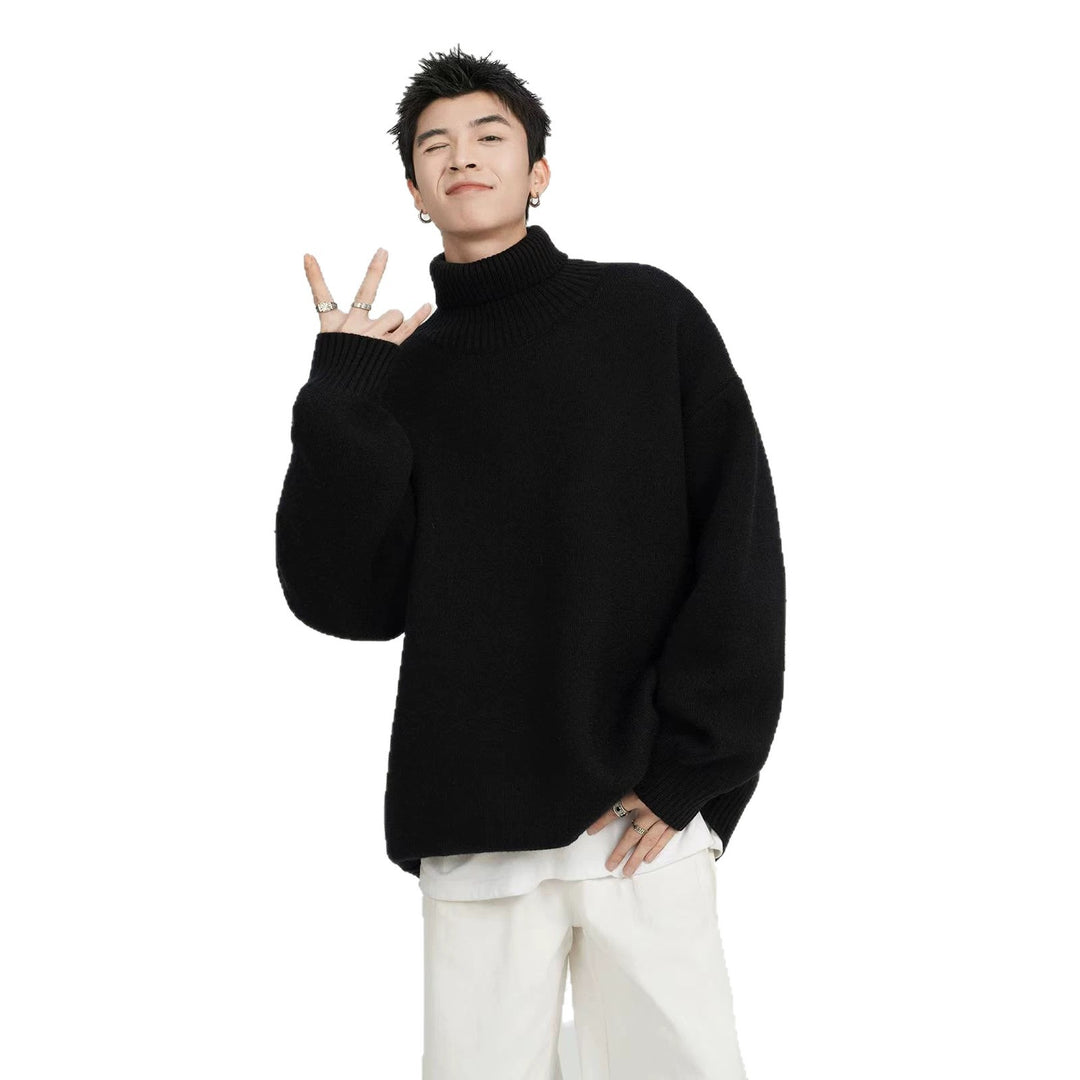 Unisex Oversized Turtleneck Sweater Mune Fashion