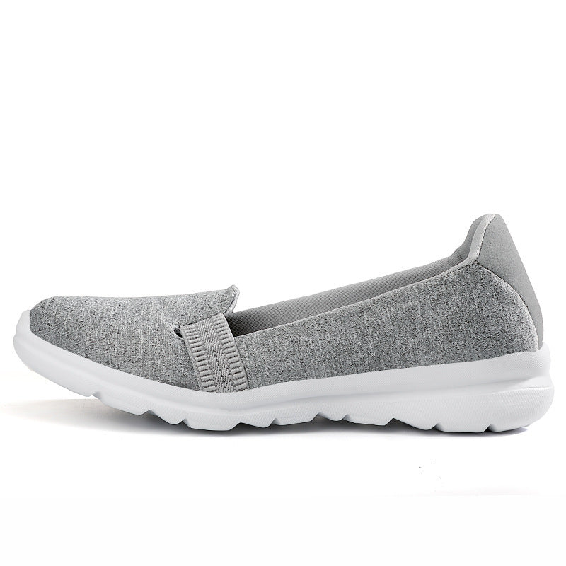 Women Lightweight Knit Slippers with Elastic Entry and Cushioned Comfort Sole Mune Fashion