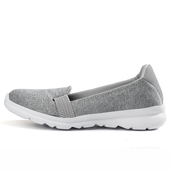 Women Lightweight Knit Slippers with Elastic Entry and Cushioned Comfort Sole Mune Fashion