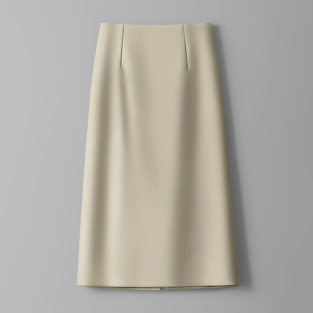 Ladies Elegant High Waisted Pencil Skirt Mune Fashion