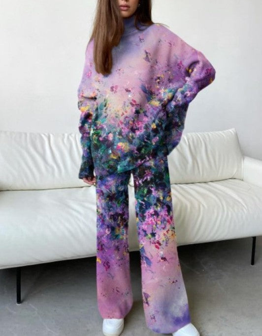 Women Two-Piece Lounge Set Mune Fashion