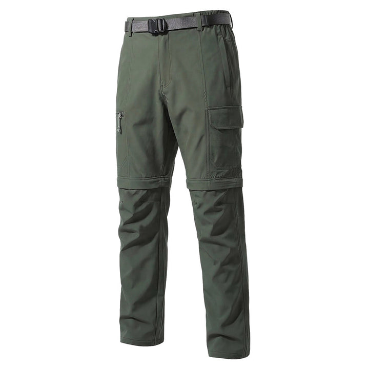 Men's Convertible Cargo Zip Pants with Removable Legs & Multifunctional Pockets Mune Fashion