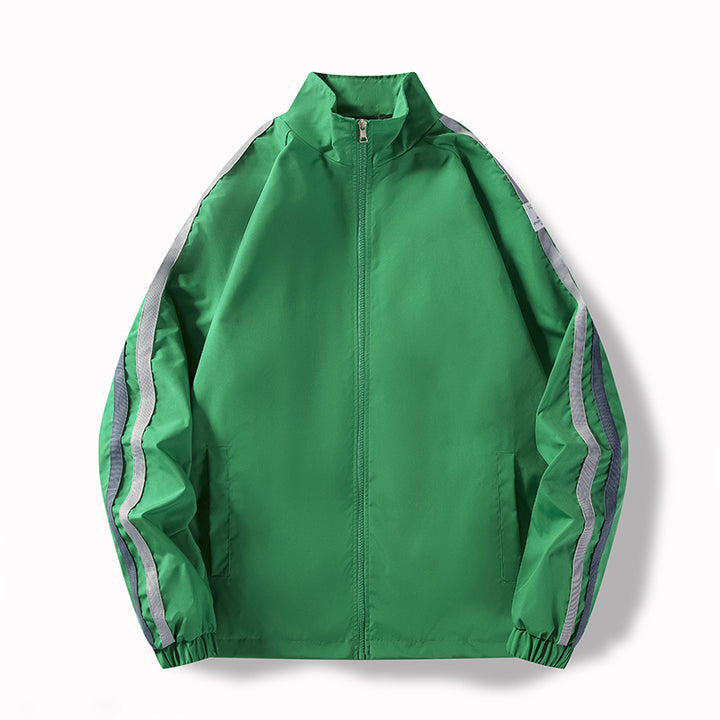 Men's functional jacket with high collar and side zip pockets Mune Fashion