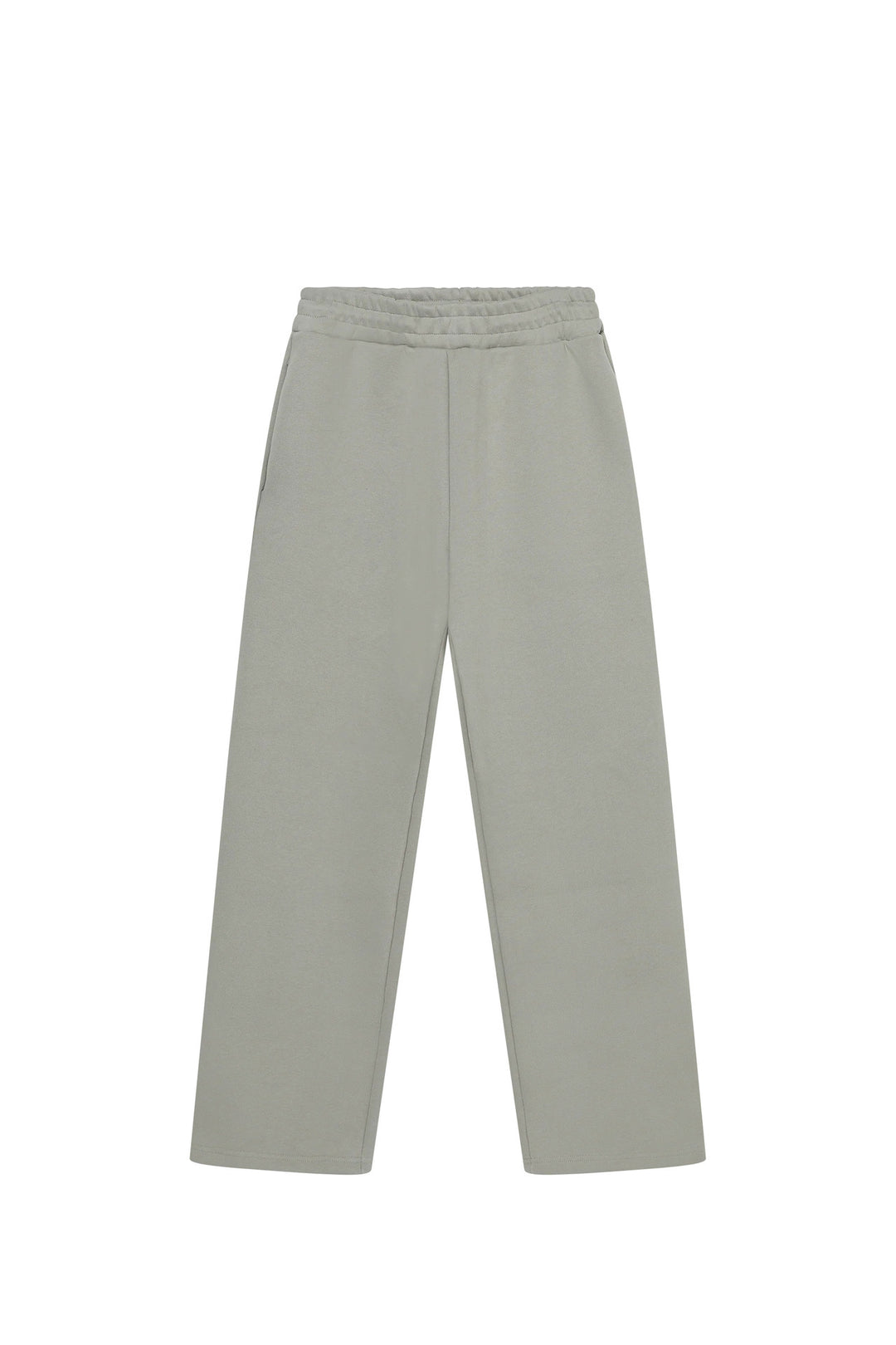 Ladies loose High-Waist lounge pants with a high comfort waistband, concealed side pockets, and straight leg Mune Fashion
