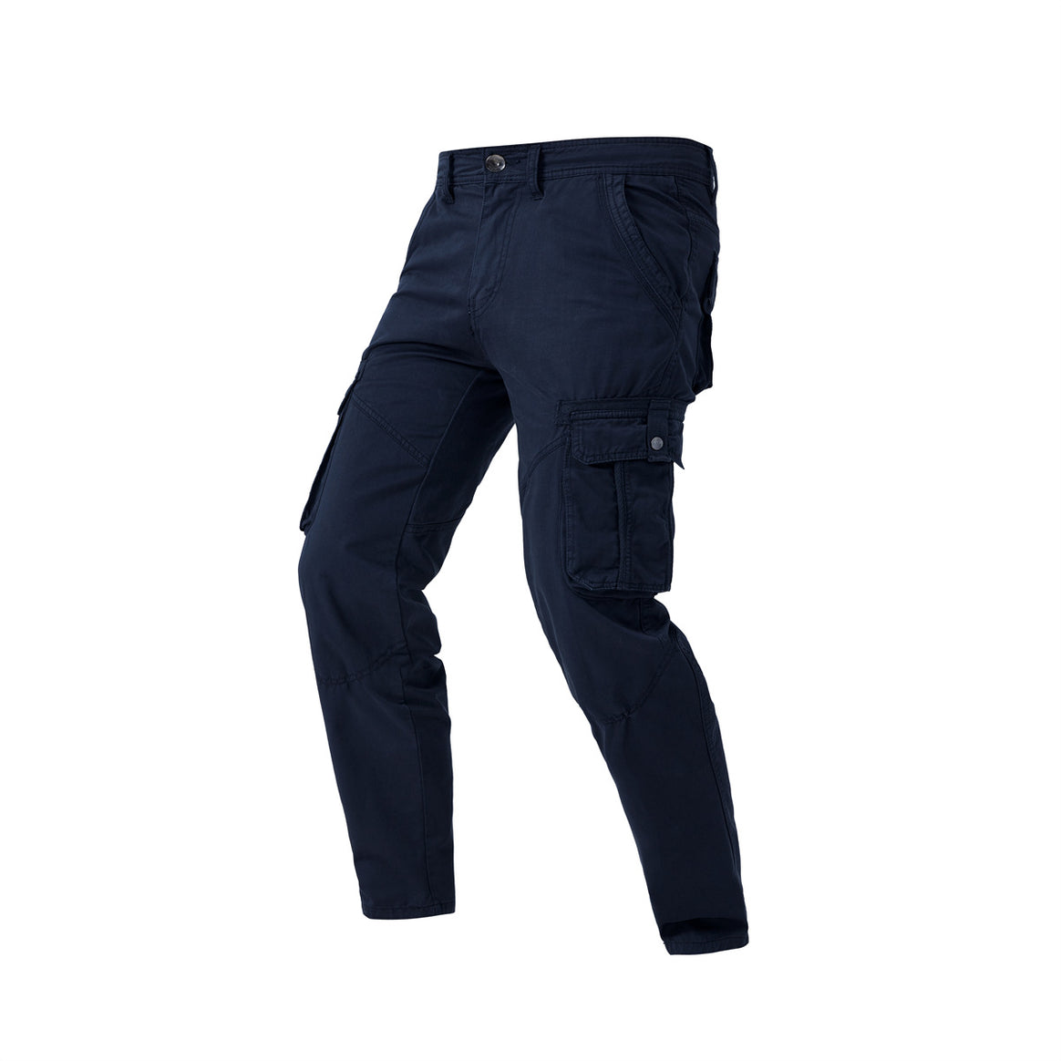 Men's Tapered Cargo Pants with Multiple Pockets, Knee Inserts, and Utility Details Mune Fashion