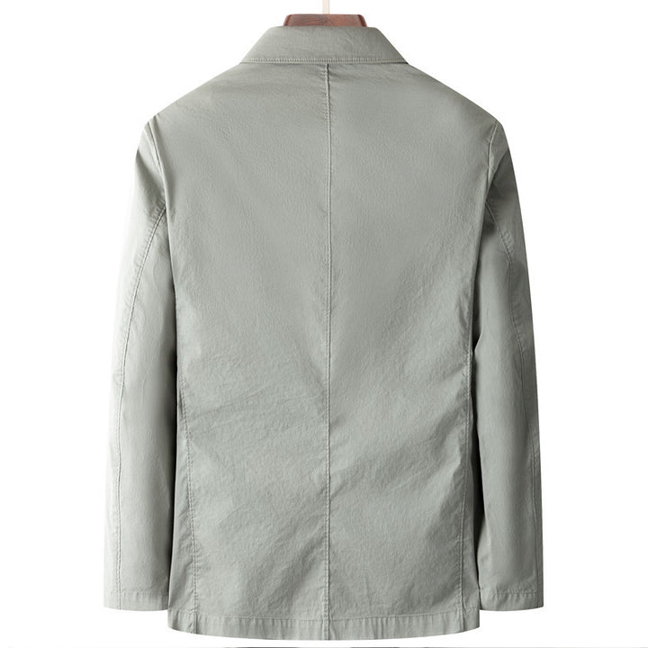 Men's lightweight unstructured blazer with patch pockets Mune Fashion
