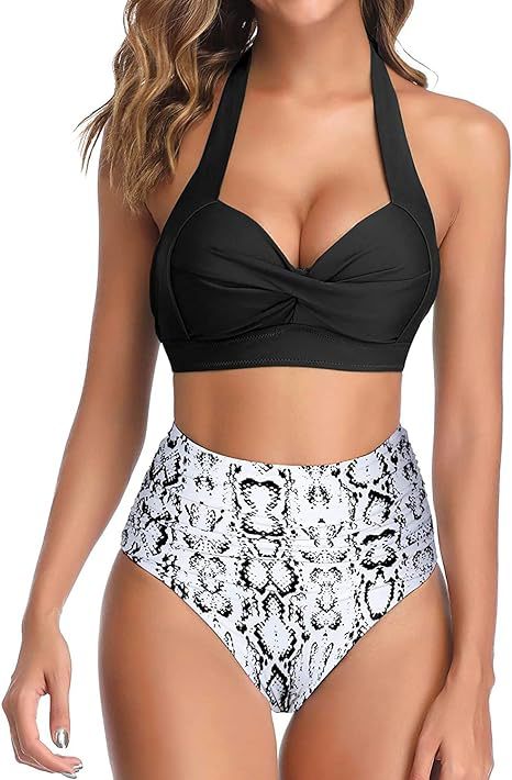 Ladies High-Cut Bikini with Refined Top Mune Fashion