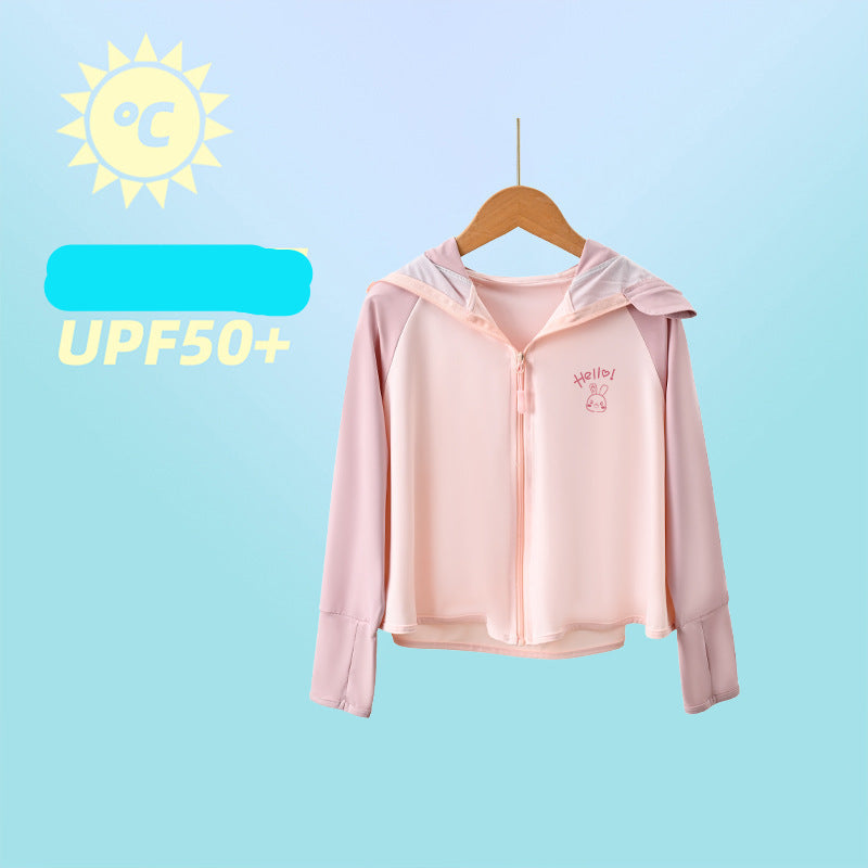 Girls functional UV protection jacket with hood Mune Fashion