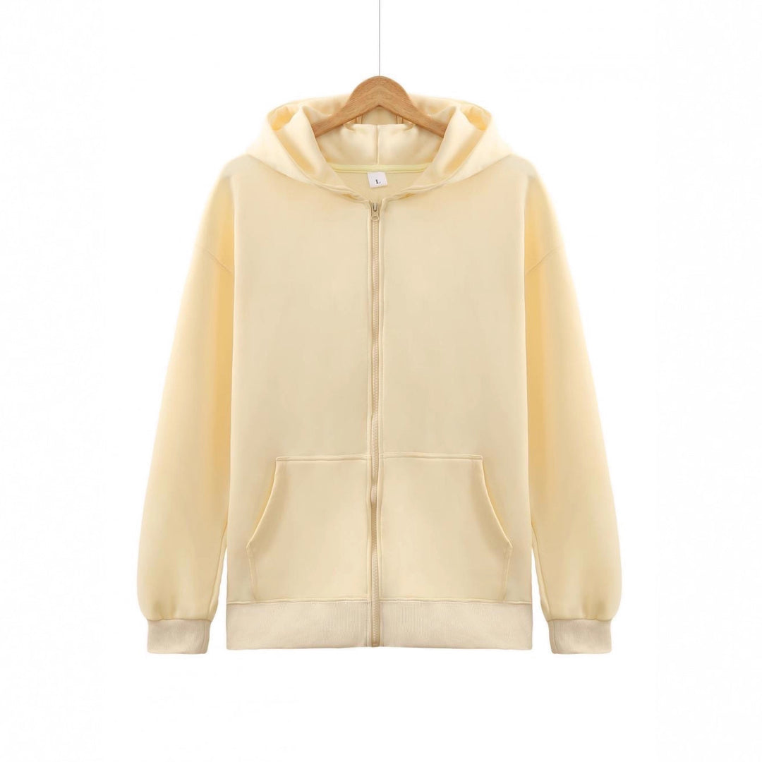 Unisex nan lightweight zip hoodie with brushed inner French terry, flat seams and kangaroo pockets Mune Fashion