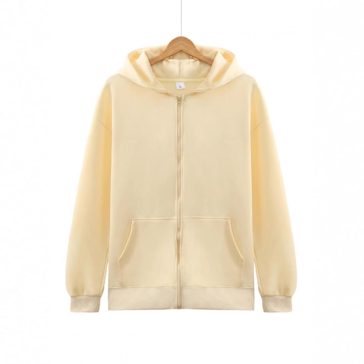 Unisex nan lightweight zip hoodie with brushed inner French terry, flat seams and kangaroo pockets Mune Fashion