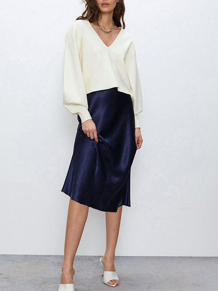 Ladies Elegant and flowy Midi blouse Drune