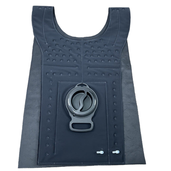 Unisex nan water circulation cooling vest with back chamber, filling spout and breathable mesh sides Mune Fashion