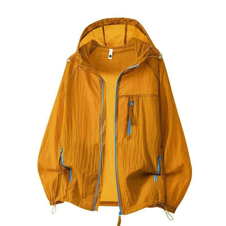 Women's Lightweight Outdoor Jacket with Practical Zipper Pockets Mune Fashion