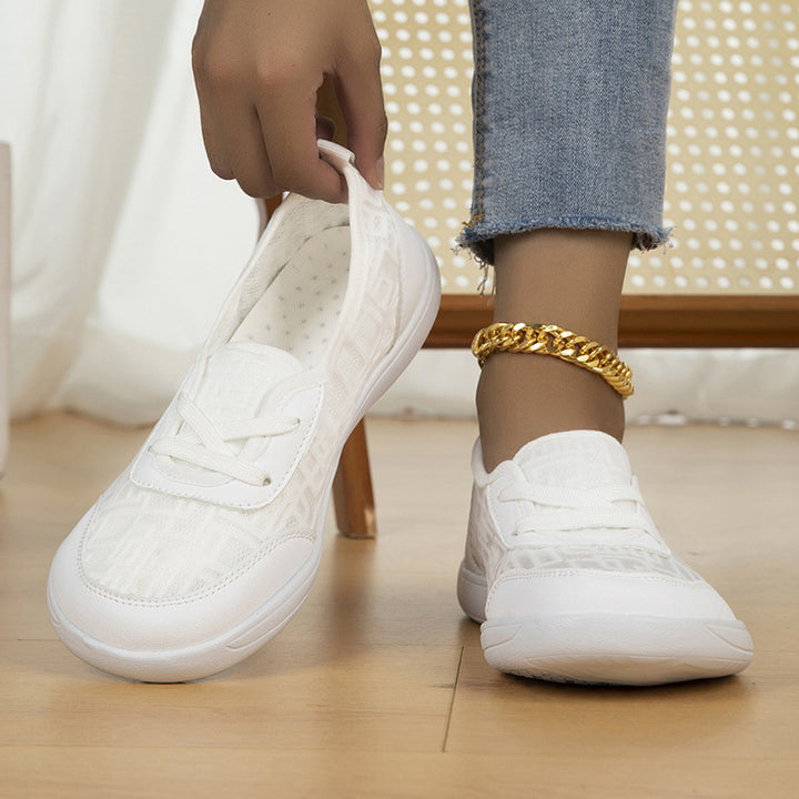Women's lightweight breathable slip-on sneakers with mesh insert Mune Fashion