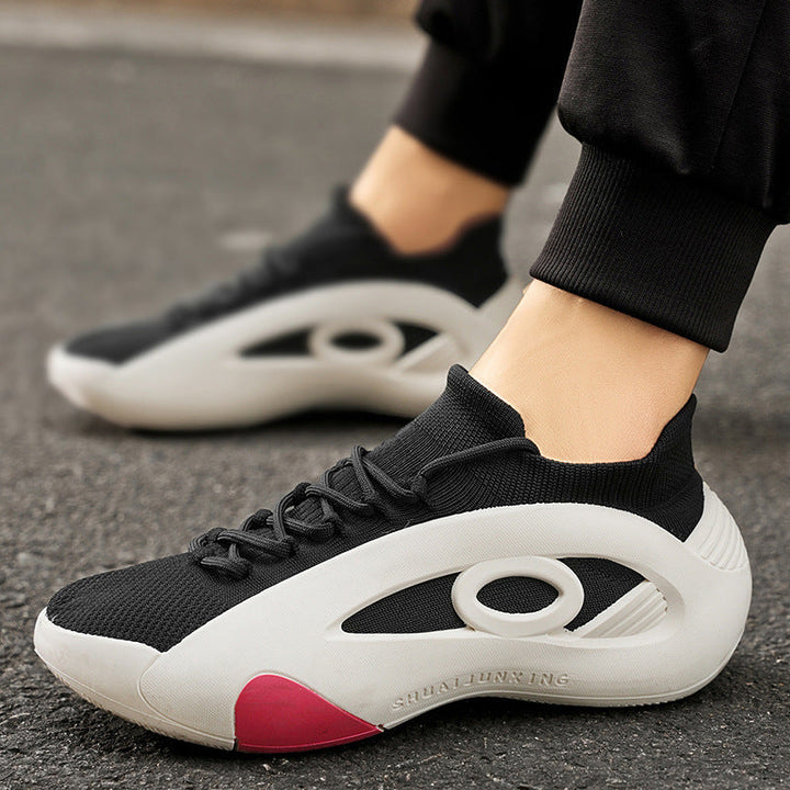 Women’s Athletic Sneakers with Flexible Sock Design and Cushioned Sole Mune Fashion
