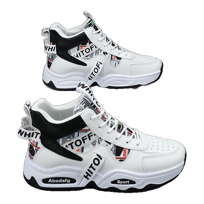 Women Fashionable High-Top Sneakers with Breathable Mesh Structure and Comfortable Insole Mune Fashion