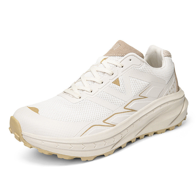 Ladies' cushioning comfort trail runners with extra-wide midsole and profiled grip Mune Fashion
