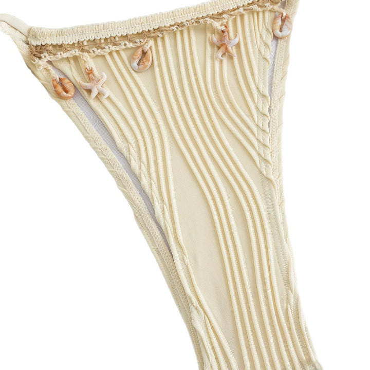 Women's Triangle Bikini with Refined Jewelry Details Mune Fashion