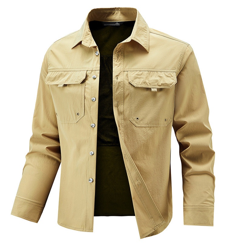 Men's Practical Outdoor Shirt Jacket Mune Fashion