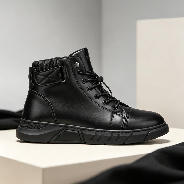 Men's High-Top Lace-Up Shoes Mune Fashion