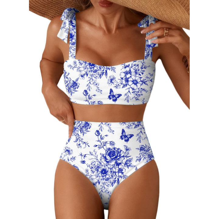 Women High Waist Swimsuit Mune Fashion