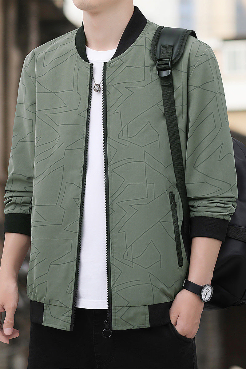 Men's transitional jacket with stylish minimal design Mune Fashion