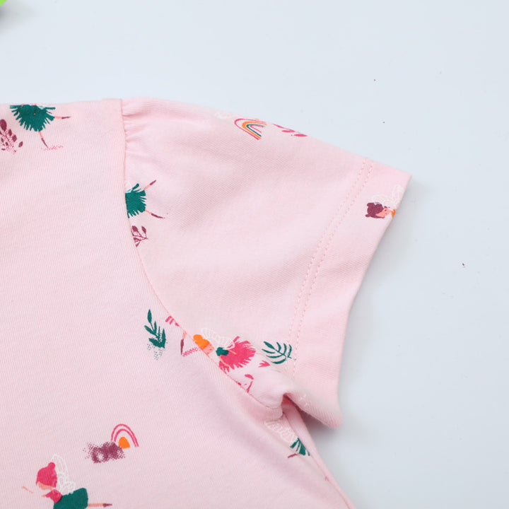 Girls summer dress with colorful pattern Mune Fashion