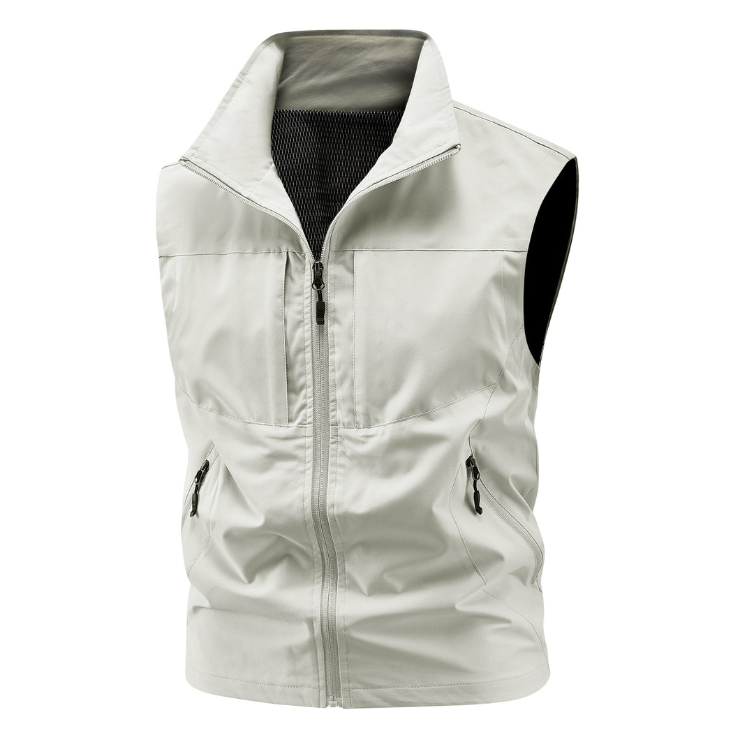 Women's breathable softshell vest with stand-up collar and tailored cut Mune Fashion