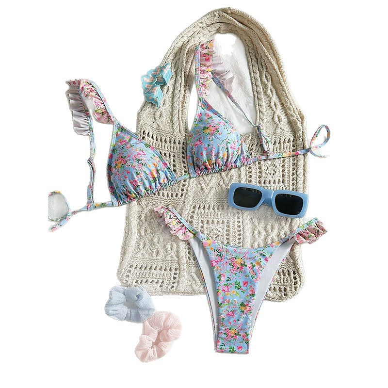 Women's bikini set with playful ruffle detail Mune Fashion