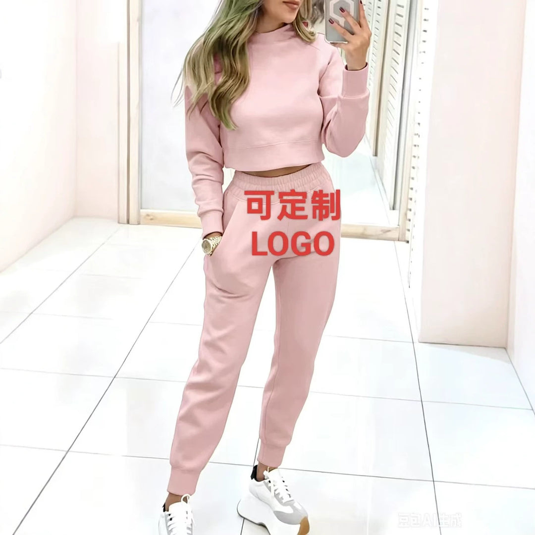 Women's Fashion Sweater and Jogging Pants Set Mune Fashion